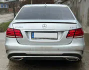 Mercedes E-class W212 2009-2016 гг. Спойлер Lip (Sunplex, Черный) (130,5см x 5,8см) фото 3