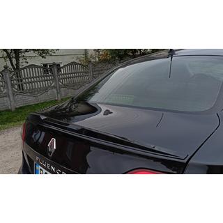 Спойлер LIP (Sunplex, черный) (125,4см x 7,2см) Renault Fluence 2009-2016 гг. фото 3