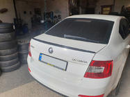 Skoda Octavia III A7 2013-2019 гг. Спойлер LIP (Sunplex, черный) (115,4см *6см) фото 4