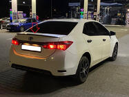 Toyota Corolla 2013-2019 гг. Спойлер Lip (Sunplex, черный) (118см *6,4см) фото 4
