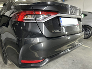 Toyota Corolla 2019- гг. Спойлер Lip (Sunplex, черный) (117,9см * 5,5см) фото 1