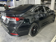 Toyota Corolla 2019- гг. Спойлер Lip (Sunplex, черный) (117,9см * 5,5см) фото 5