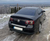 Volkswagen Passat B6 2006-2012 гг. Спойлер LIP (Sunplex, черный) (115,8см x 6,3см) фото 1