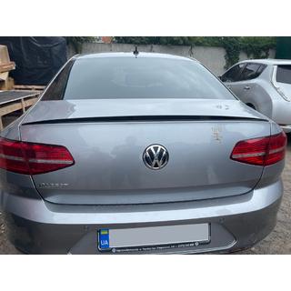 Спойлер LIP (Sunplex, черный) (115,8см x 6,3см) Volkswagen Passat B8 2015-2023 гг. фото 3