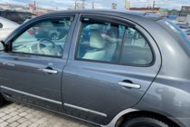 Nissan Micra K12 2003-2010 гг. Ветровики на окна (4 шт, HIC) фото 2