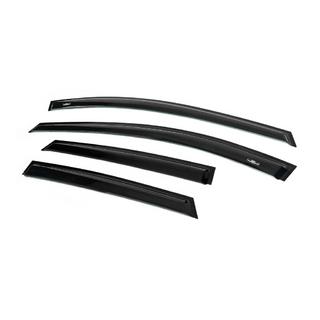 Ветровики на окна (HB, 4 шт, HIC) Seat Leon 2013-2020 гг. фото 2