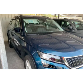 Ветровики на окна (4 шт, HIC) Skoda Kodiaq 2016-2023 гг. фото 3