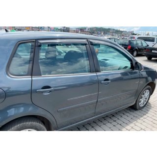 Ветровики 2001-2005 HB/5D (4 шт, HIC) Volkswagen Polo 2001-2009 гг. фото 4