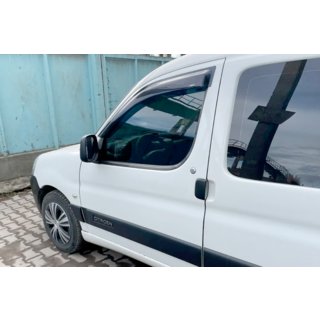 Ветровики 11 см (2 шт, HIC) Citroen Berlingo 1996-2008 гг. фото 2
