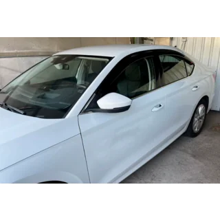 Ветровики Liftback (4 шт, HIC) Skoda Octavia IV A8 2020- гг. фото 1