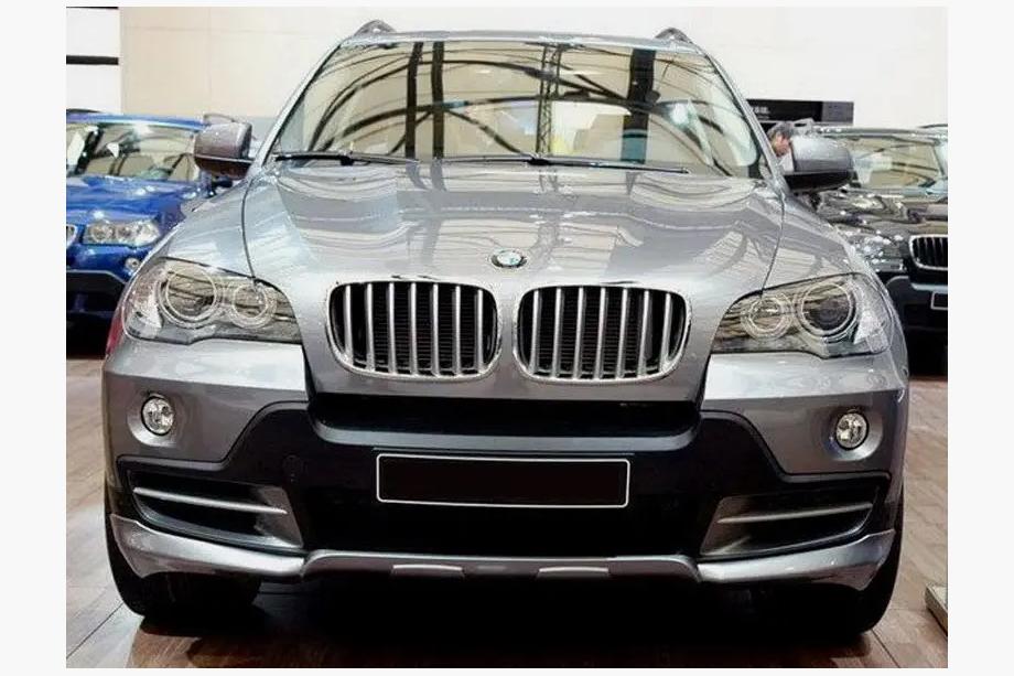BMW X5 E70 2007-2013 гг. Комплект накладок на бамперы (под покраску) Image