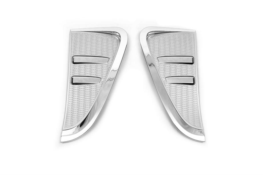 BMW X5 F15 2013-2018 гг. Хромированные накладки на жабры (2 шт) Image