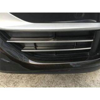 Комплект накладок на решетку бампера BMW X6 F16 2014-2019 гг. фото 3