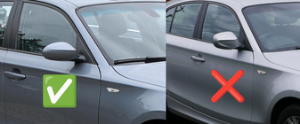 BMW 1 серия E81/E82/E87/E88 2004-2011 гг. Накладки на Зеркала M-Look (2 шт) фото 6