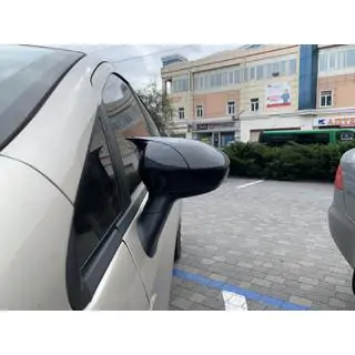 Накладки на Зеркала BMW-Style (2 шт) Fiat Linea 2006-2018 гг. фото 3