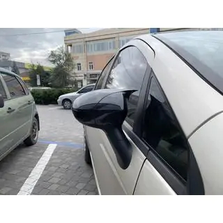 Накладки на Зеркала BMW-Style (2 шт) Fiat Linea 2006-2018 гг. фото 2