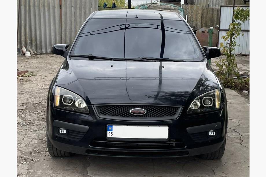 Ford Focus II 2005-2008 гг. Накладки на Зеркала BMW-Style (2 шт) Image