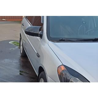 Накладки на Зеркала BMW-Style (2 шт) Hyundai Accent 2006-2010 гг. фото 2
