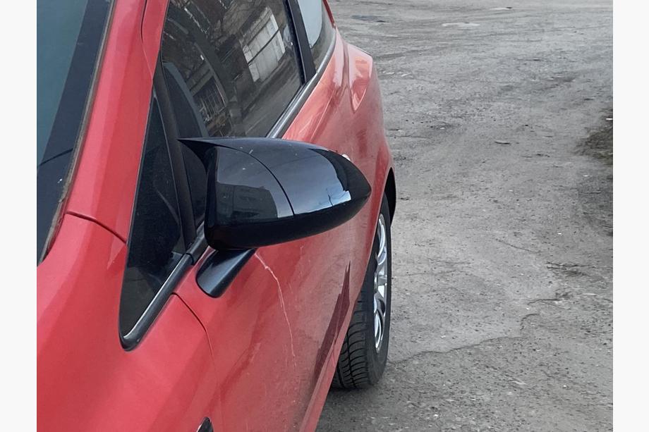 Opel Corsa D 2007-2014 гг. Накладки на Зеркала BMW-Style (2 шт) Image