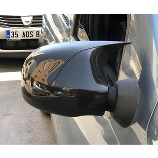 Накладки на Зеркала BMW-Style (2 шт) Renault Logan MCV 2013-2022 гг. фото 1