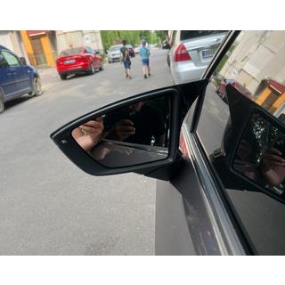 Накладки на Зеркала BMW-Style (2 шт) Seat Ibiza 2017- гг. фото 4