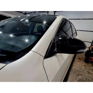 Накладки на Зеркала BMW-Style (2 шт) Toyota Auris 2012-2018 гг. фото 1