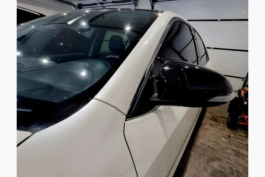 Toyota Auris 2012-2018 гг. Накладки на Зеркала BMW-Style (2 шт) Image