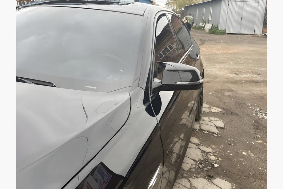 BMW 5 серия F10/F11 2010–2016 гг. Накладки на Зеркала 2013-2016 M-Look (2 шт) Фото 3