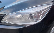 Ford Kuga/Escape 2013-2019 гг. Накладки на Фары 2013-2016 (ABS) фото 1
