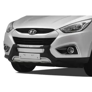 Передняя Пластиковая Накладка V4 Hyundai IX-35 2010-2015 гг. фото 1