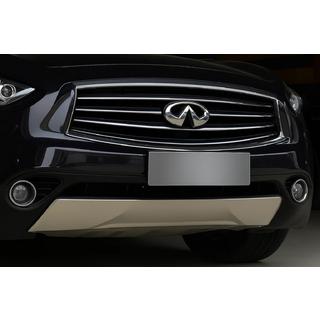 Передняя накладка Libao (пластик) Infiniti QX70 2013-2019 гг. фото 1
