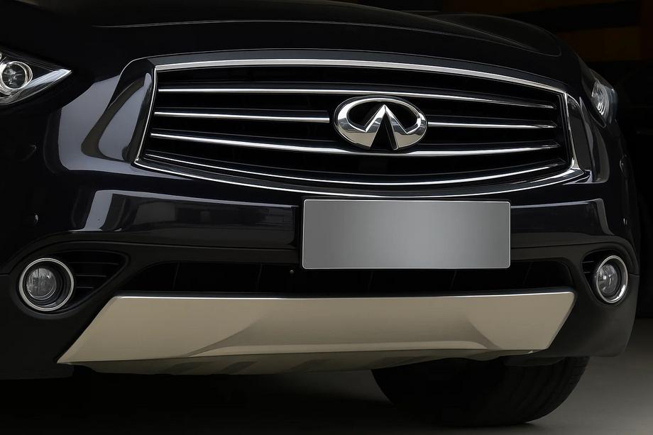 Infiniti QX70 2013-2019 гг. Передняя накладка Libao (пластик) Image