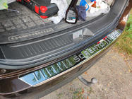Kia Sorento II XM 2009-2014 гг. Накладка на задний бампер Libao (2013+) фото 1