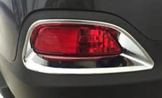 Kia Sorento III UM 2014-2020 гг. Накладки на задние противотуманные фары Libao 2015-2018 (пластик) фото 1
