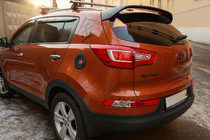 Kia Sportage 2010-2015 гг. Спойлер Libao (под покраску) фото 2