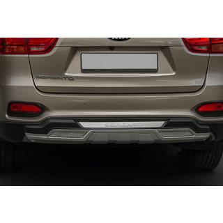 Накладка на Задний Бампер Libao V2 Kia Sorento III UM 2014-2020 гг. фото 1