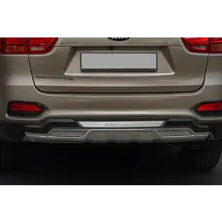 Накладка на Задний Бампер Libao V2 Kia Sorento III UM 2014-2020 гг. фото 1