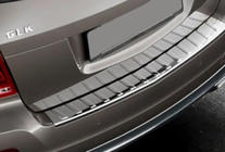 Mercedes GLK class X204 2008-2015 гг. Накладка на задний бампер Libao 2008-2012 нержавейка фото 1