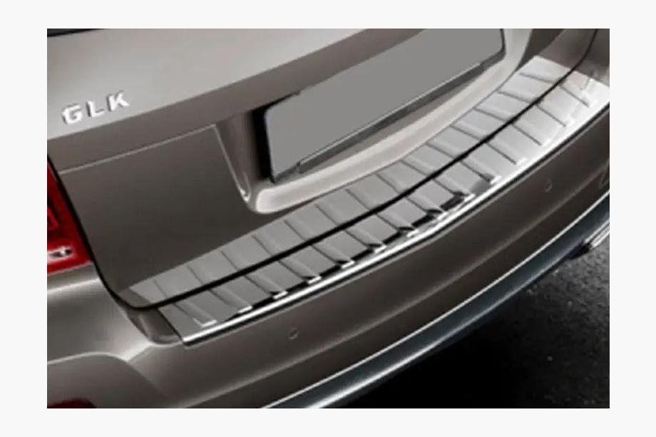 Mercedes GLK class X204 2008-2015 гг. Накладка на задний бампер Libao 2008-2012 нержавейка Image