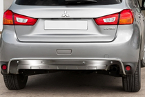 Mitsubishi ASX 2010-2023 гг. Накладки на передний и задний бампер (2013-2016) фото 2