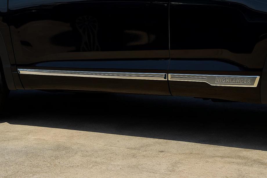 Toyota Highlander 2013-2019 гг. Хромированные Молдинги на Двери Libao (ABS) Image