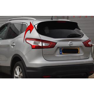 Накладки под спойлер Libao (2 шт, пластик) Nissan Qashqai 2014-2021 гг. фото 1