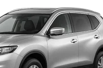 Nissan X-trail T32/Rogue 2014-2021 гг. Интегрированные рейлинги серые OEM (для X-trail, алюминий, установка на клей) фото 1