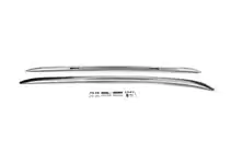 Nissan X-trail T32/Rogue 2014-2021 гг. Интегрированные рейлинги серые OEM (для X-trail, алюминий, установка на клей) фото 2
