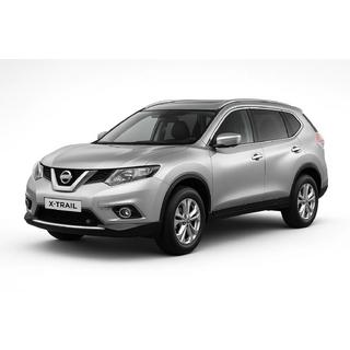 Интегрированные рейлинги серые OEM (для X-trail, алюминий, установка на клей) фото 3
