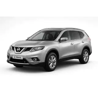 Интегрированные рейлинги серые OEM (для X-trail, алюминий, установка на клей) фото 3