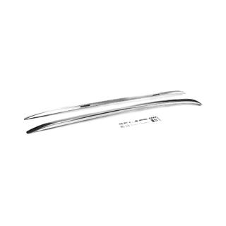 Интегрированные рейлинги серые OEM (для X-trail, алюминий, установка на клей) фото 4