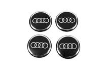 Audi Наклейки на колпачки дисков 54мм (4шт) фото 1