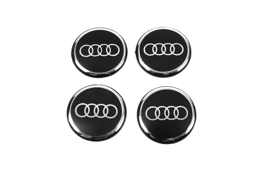 Audi Наклейки на колпачки дисков 54мм (4шт) Image