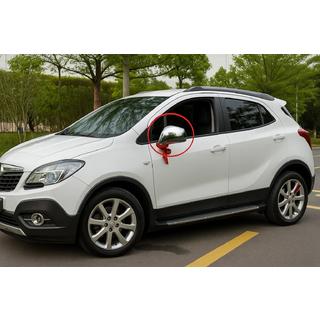 Накладки на зеркала Libao (2 шт., пластик) Opel Mokka 2012-2021 гг. фото 3